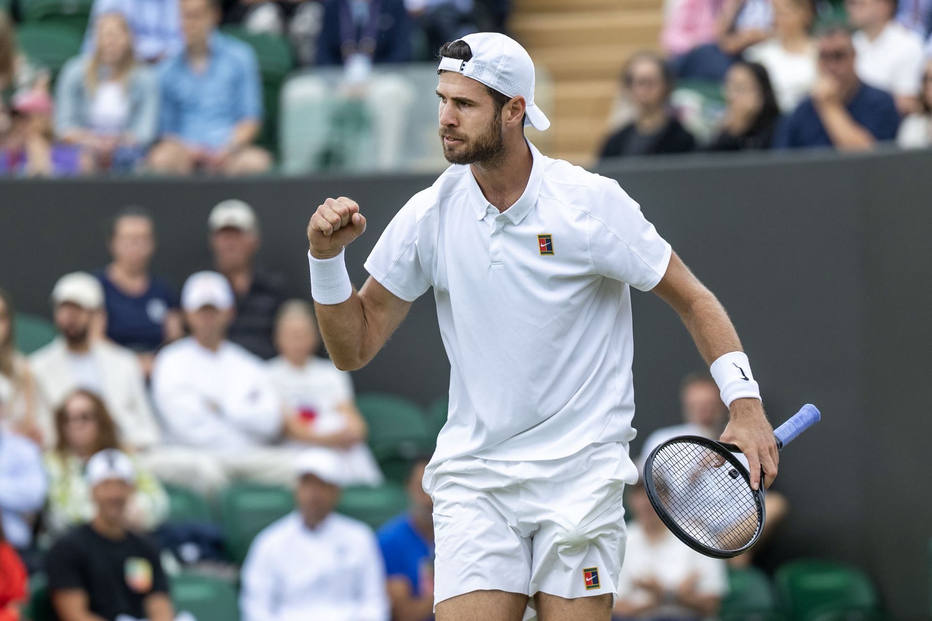 Karen Khachanov at the 2025 Wimbledon | Getty Images